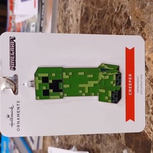 3 for $10 NIP Hallmark Minecraft Creeper ornament